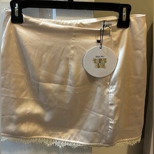 Princess Polly silk skirt